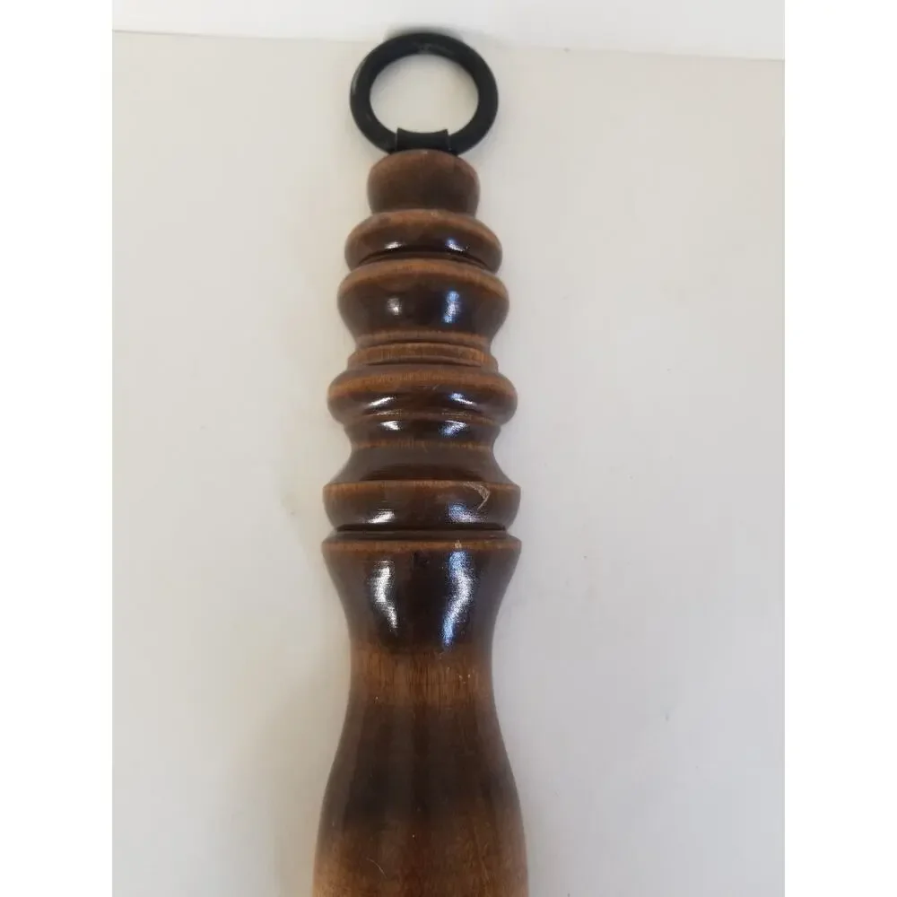 Vtg Home Interiors Wood Metal Double Candle Holder Wall Sconce